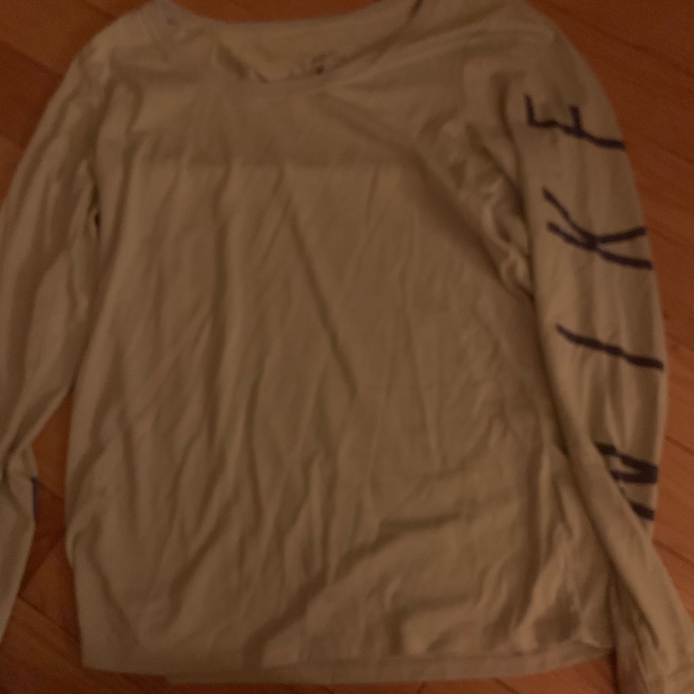 Light blue Nike top, Long Sleeve